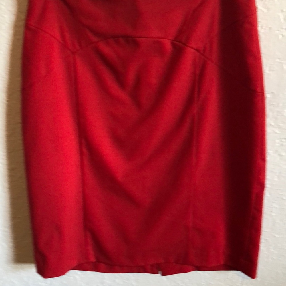 The Limited red skirt